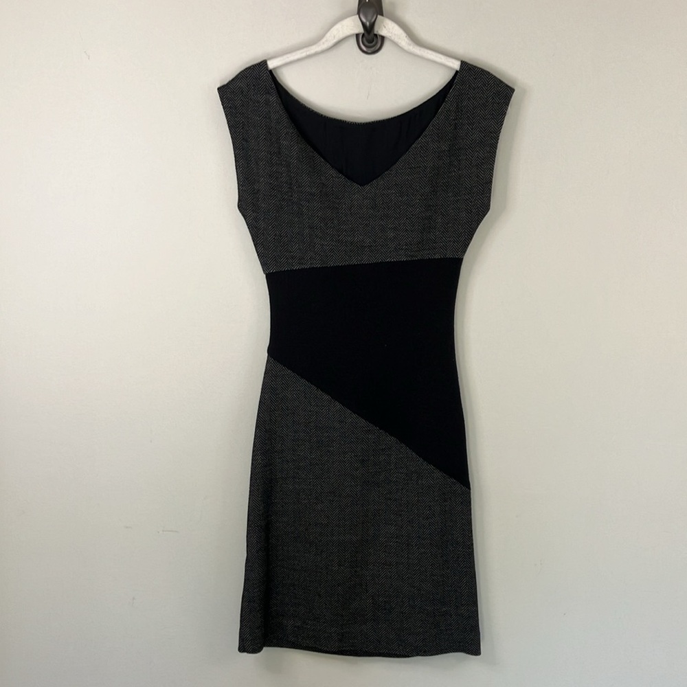 Diane Von Furstenberg Jori herringbone bodycon dress - Picture 4 of 11
